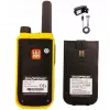 Rankinė radijo stotelė Baofeng BF-T17 — vaikiška racija, 16 kanalų, 5 W, 400–470 MHz, 1500 mAh baterija, geltona