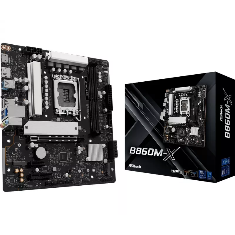 Motininė plokštė ASRock B850M-X WiFi AMD B850 Socket AM5 micro ATX