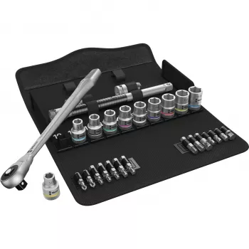 Wera 8100 SC 7 lizdinių veržliarakčių rinkinys