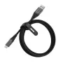 Otter Products OtterBox Premium - USB laidas - 24 kontaktų USB-C (V) į USB (V) - USB2.0 - 3 A - 2,0 m - Tamsiai pelenų juoda (78-52665)