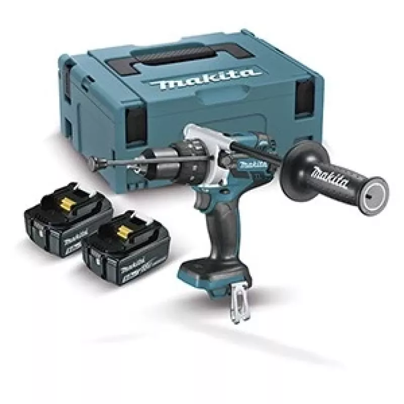 Makita DHP458RTJ gręžtuvas 2000 RPM juoda, mėlyna