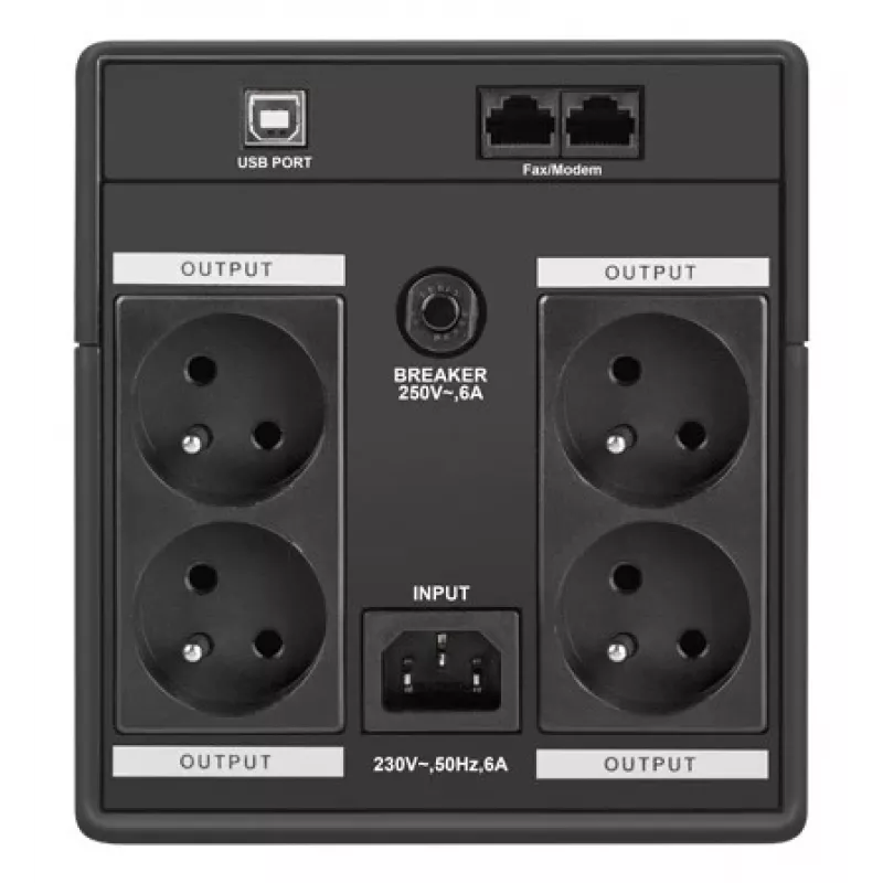Armac H/1000E/LED UPS HOME Line-Interactive maitinimo adapteris kompiuteriui - 80 Plus