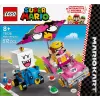 LEGO konstrukcinis žaislų rinkinys 72038 Super Mario Mario Kart Wario King Buu Huu – personažų figūrėlės ir trasos elementai