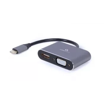 Cablexpert A-USB3C-HDMIVGA-01 USB grafikos adapteris, pilkas