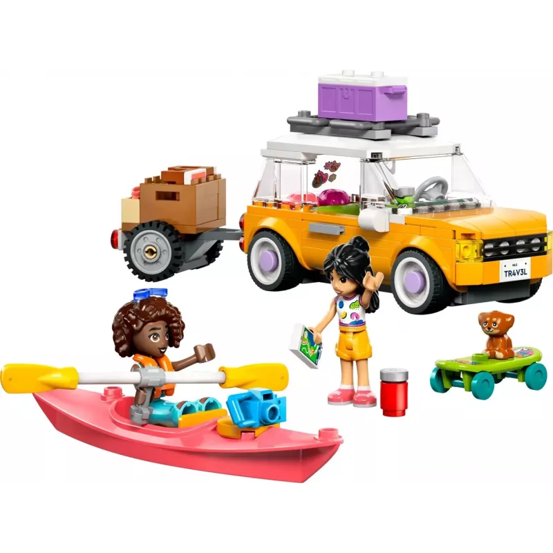 Konstruktorius LEGO Friends žaidimų rinkinys 42659 „Adventure Trip with Friends“, 220 dalių, 2 minifigūrėlės, amžius 6+