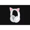 Belaidės žaidimų ausinės Razer Kraken Kitty V2 BT Baltos su Bluetooth, THX Spatial Audio, RGB apšvietimu