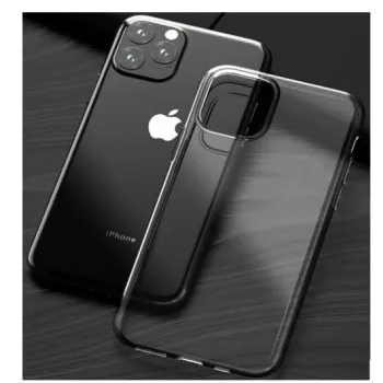 Hard Jacket telefono dėklas COMMA, skirtas iPhone 11 Pro Max — skaidrus, standus apsauginis apvalkalas