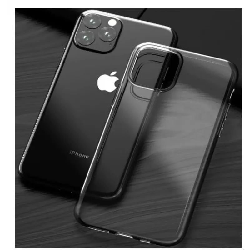 Hard Jacket telefono dėklas COMMA, skirtas iPhone 11 Pro Max — skaidrus, standus apsauginis apvalkalas