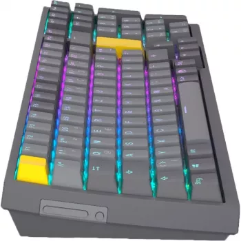 Celeris 1800, žaidimų klaviatūra pilka, DE išdėstymas, ENDORFY Geltona by Gateron