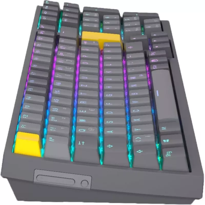 Celeris 1800, žaidimų klaviatūra pilka, DE išdėstymas, ENDORFY Geltona by Gateron