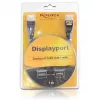 DisplayPort laidas DeLOCK 82770 1 m juoda ruda
