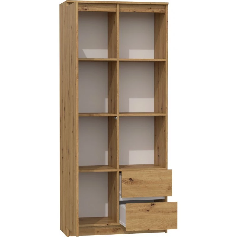 Topeshop RS-80 BILY ART biuro knygų spinta