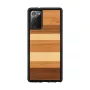 Apsauginis dėklas Samsung Galaxy Note 20, man and wood — juodas