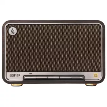 Edifier Stalinis Belaidis Garsiakalbis | D32 | 60 W | Bluetooth | Juodasis riešutmedis | Belaidis ryšys