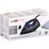 Clatronic DB 3703 — Sausasis ir garinis lygintuvas, nerūdijančio plieno padas, 1800 W, juoda/pilka