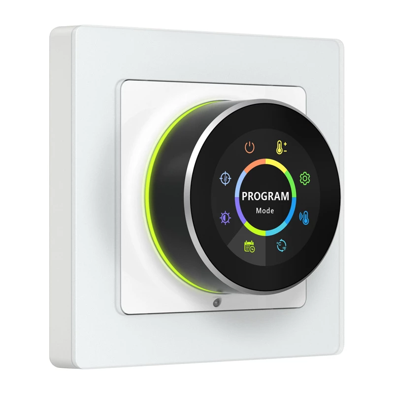 Išmanusis termostatas „Avatto WT20R-WH-3A-W WiFi“ – kambario temperatūros valdiklis su Wi‑Fi ir energijos taupymo režimais