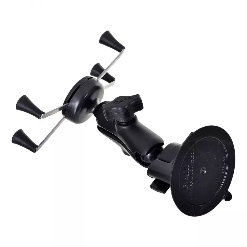 Telefono laikiklis RAM Mounts X-Grip Large su „Twist-Lock“ siurbimo taurele