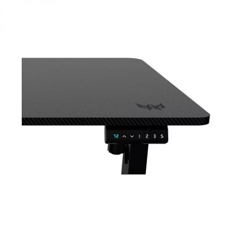 Žaidimų stalas Acer Predator NEXUS Juoda — tiesus stalas, medinis stalviršis 1500×680 mm, geležinis rėmas, kintamosios srovės maitinimas