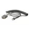 Motorola RS232 kabelis, signalo kabelis 2,7 m, pilkas