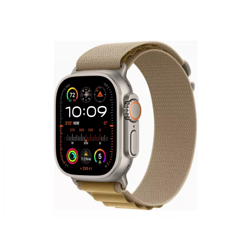 Išmanusis laikrodis Apple MX4H3UL/A 49 mm GPS Always‑On Retina ekranas natūralus titanas