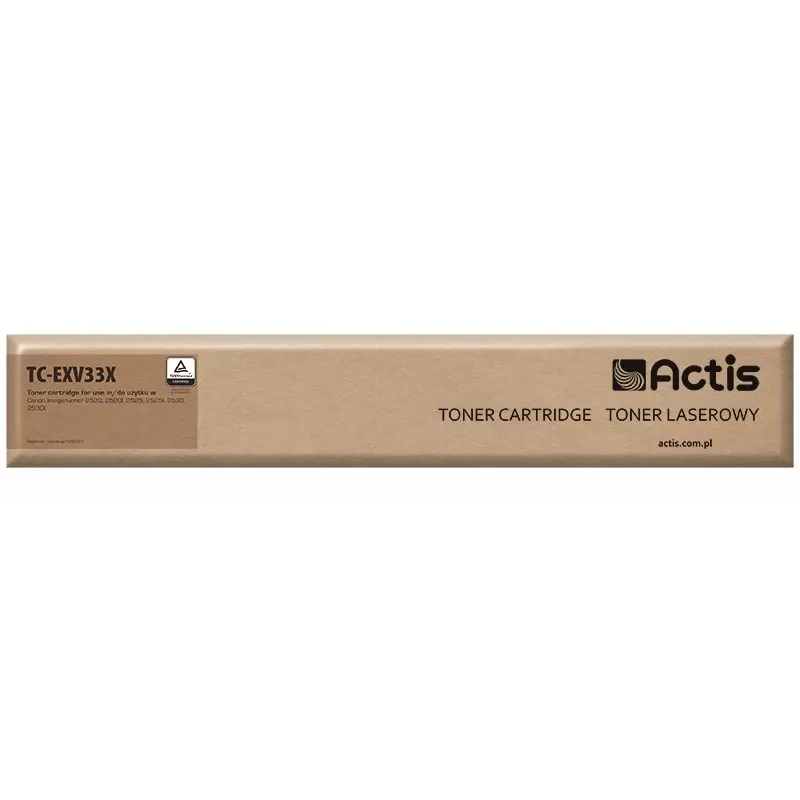 Actis TC-EXV33X Toneris (Canon C-EXV33 pakaitalas; Standard; 14600 puslapių; juodas)