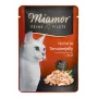 Šlapias kačių maistas Miamor MIAMOR Feine Filets 100 g pakelis — vištiena ir pomidoras, suaugusioms katėms, linkusioms į antsvorį