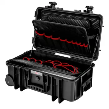 Įrankių dėžė Knipex Robust26 Move aliuminio polipropileno juoda 350x225x225mm