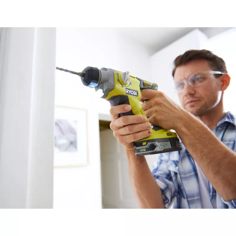 Pneumatinis plaktukas SDS + 18V, be baterijos ir įkroviklio RYOBI