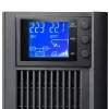 UPS QOLTEC gryna sinusinė banga 1 kVA 800 W su AVR ir LCD ekranu
