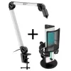 Endgame Gear MICARM + XSTRM USB mikrofonas – balta