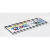 Klaviatūra Logickeyboard ALBA Universal USB AZERTY French Sidabrinė
