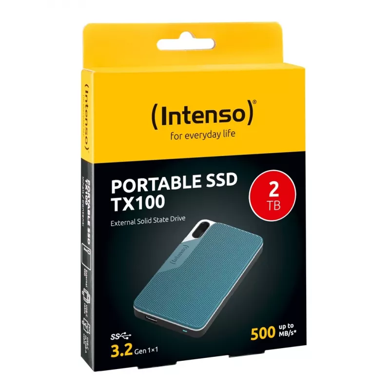 SSD disk Intenso 2TB Portable USB Type-C 3.2 Gen 1