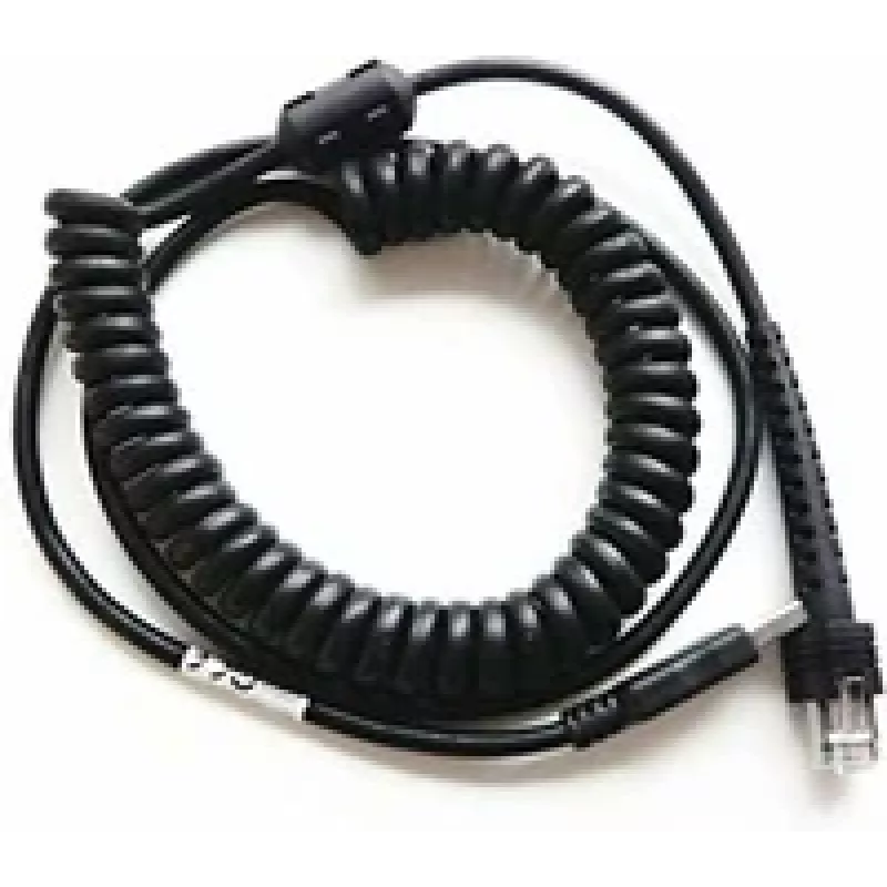 Datalogic CAB-545, USB laidas, juodas, USB A, RJ-45, tiesus, tiesus