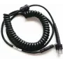 Datalogic CAB-545, USB laidas, juodas, USB A, RJ-45, tiesus, tiesus