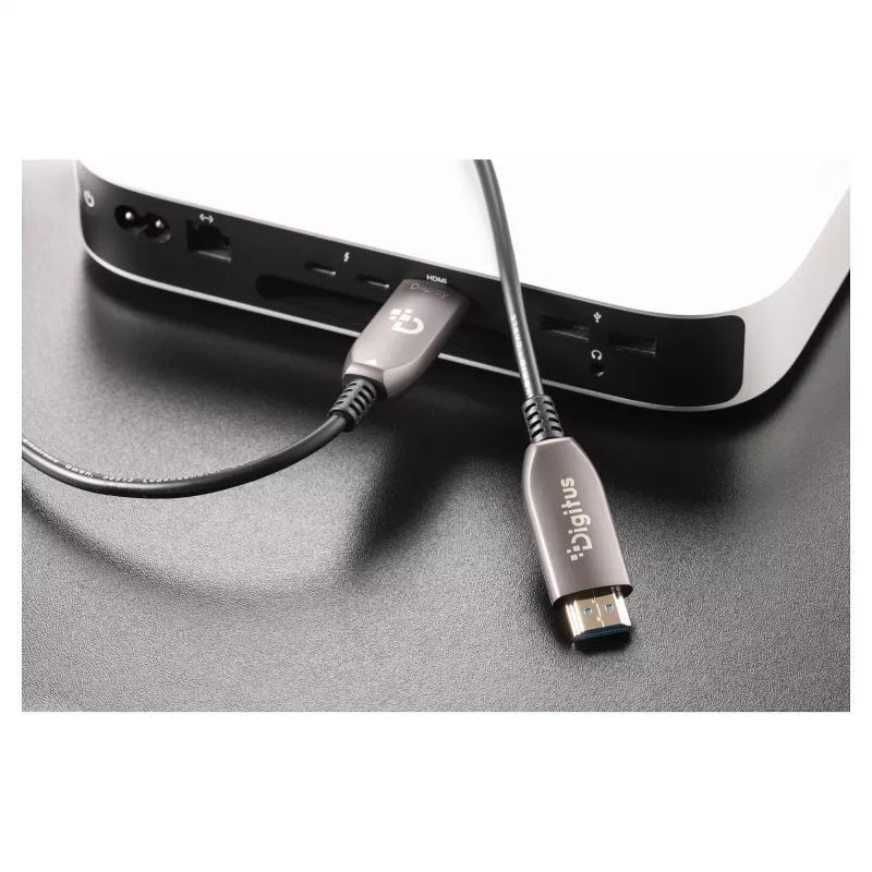 HDMI AOC hibridinis šviesolaidinis kabelis DIGITUS AK-330126-700-S, UHD 8K, 70 m