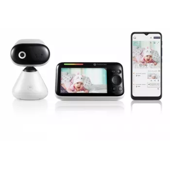 Motorola 5,0 colių Wi-Fi vaizdo kūdikio monitorius | PIP1500 Connect