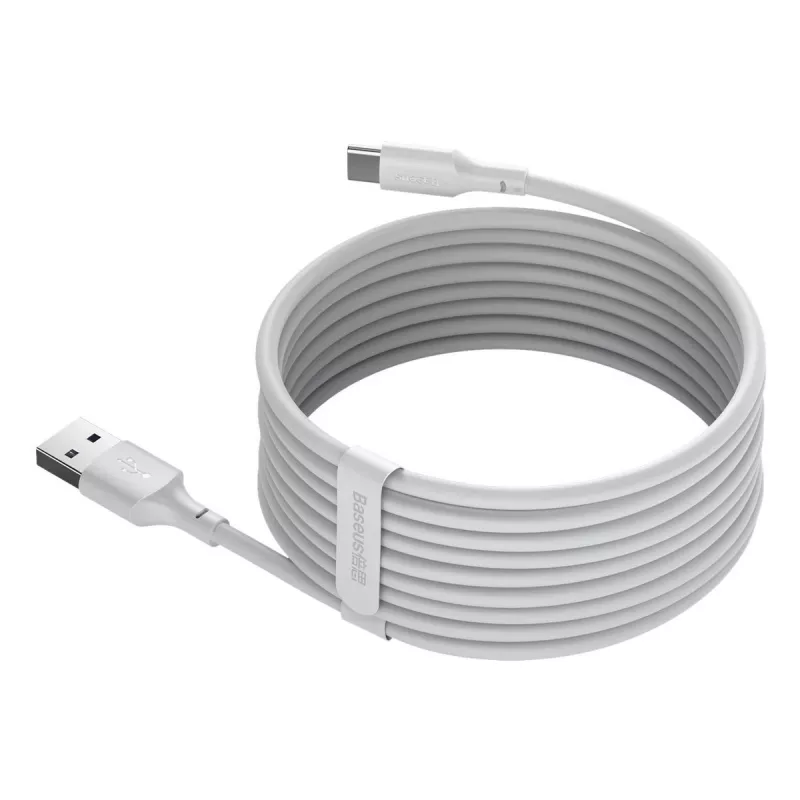 USB kabelis Baseus TZCATZJ-02 1,5 m USB A USB C Baltas