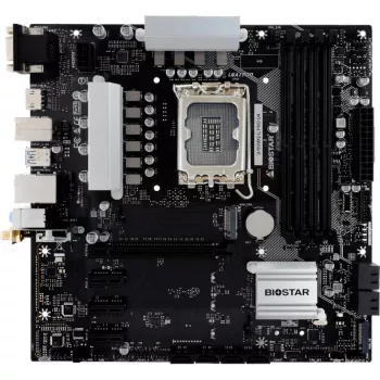 Biostar B760MX2-E Pro D4 pagrindinė plokštė – B760 – Socket 1700 – Micro ATX