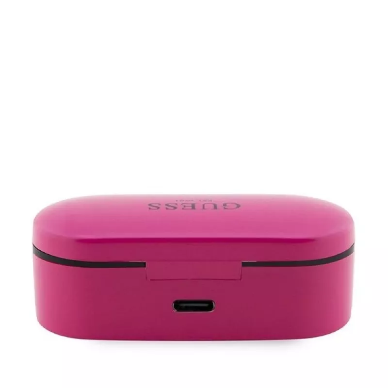 GUESS | Į ausis įdedamos ausinės | GUTWST31EM | Integruotas mikrofonas | Bluetooth | Magenta