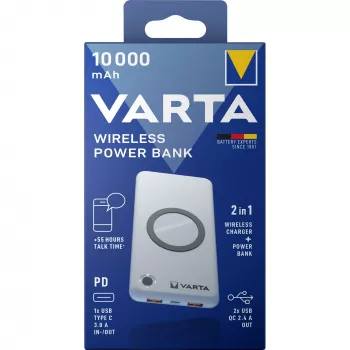 Nešiojamasis įkroviklis Varta 57913 10000 mAh