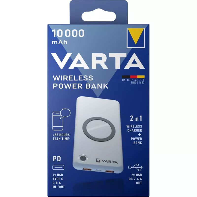 Nešiojamasis įkroviklis Varta 57913 10000 mAh