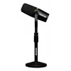 Shure MV7+-K-BNDL - pultinis/vokalinis mikrofonas su XLR/USB-C jungtimi, juodas + stalinis stovas GATOR