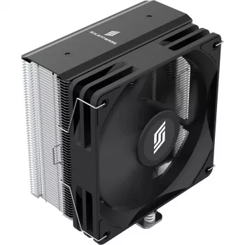 CPU aušintuvas Silentware Bora Performance — 120mm PWM ventiliatorius, 215W TDP, 5 šilumos vamzdeliai, Intel ir AMD lizdų palaikymas