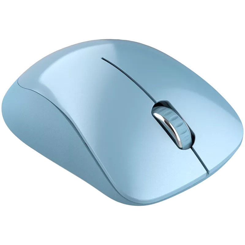 CANYON MW-11, 2,4 GHz belaidė pelė, su 3 mygtukais, 1200 DPI, Baterija: AAA*2 vnt., Mėlyna 67*109*38 mm 0,063 kg