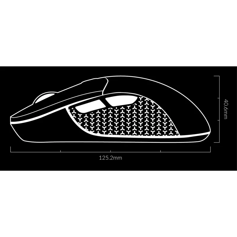 Žaidimų pelė Keychron M3 Dešiniarankė RF Wireless + Bluetooth Optinė 26000 DPI Balta