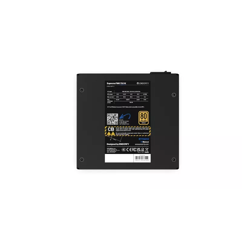 ENDORFY Supremo FM6 750W maitinimo blokas