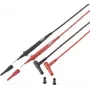 VOLTCRAFT Safety Test Lead 1.00 m Juoda, Red MS-7 (VC-10982495)