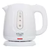 Elektrinis virdulys Adler AD 1373 — 1 L talpa, 850 W, baltas, 360° pagrindas, polipropilenas
