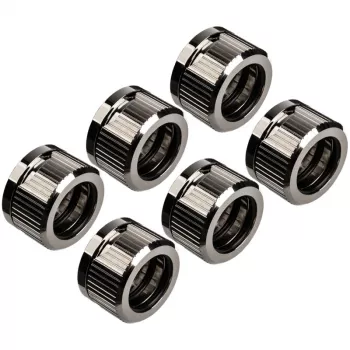 EK Water Blocks EK-Quantum Torque HDC 16 – 6 vnt. rinkinys, sidabrinė