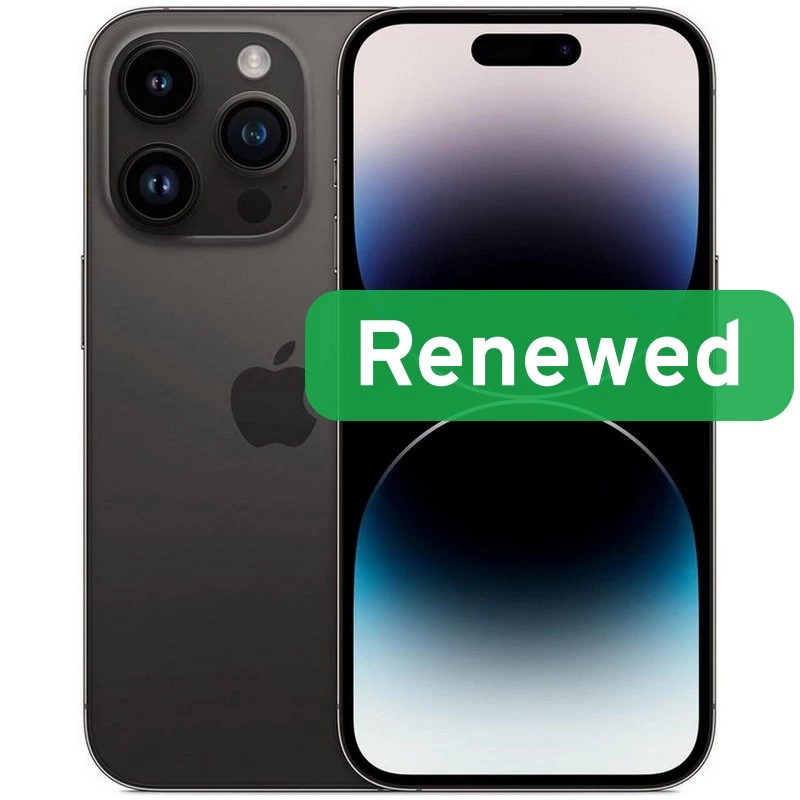 C klasė | Apple iPhone 14 Pro | 6,1 colio Super Retina XDR OLED | 5G | 1TB | Kosminė juoda | iOS | Apple Renewed